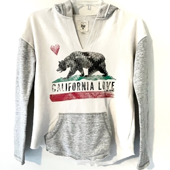 Billabong California Love Hoodie Sweatshirt Size S - Picture 2 of 6